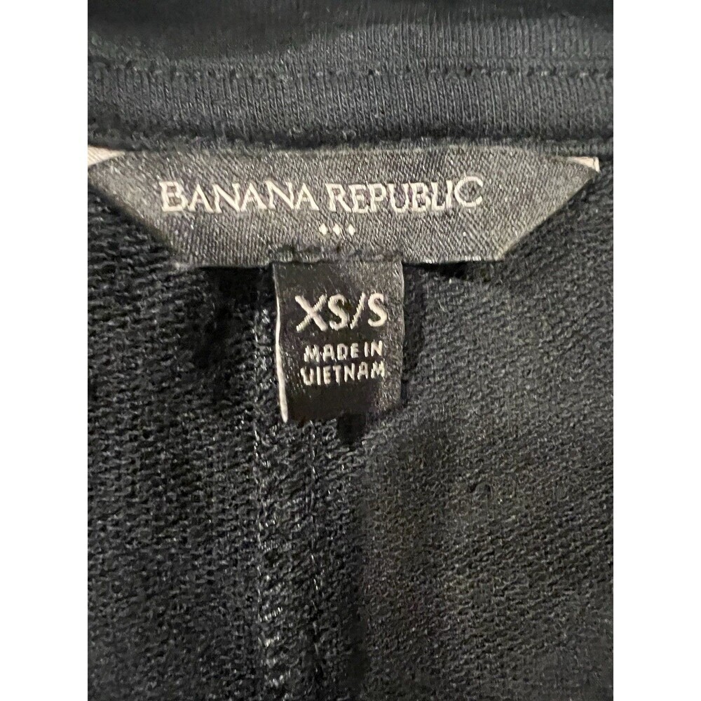 Banana Republic Black Kimono Sleeve Open Sweater Cardigan Small/XS - Picture 5 of 6